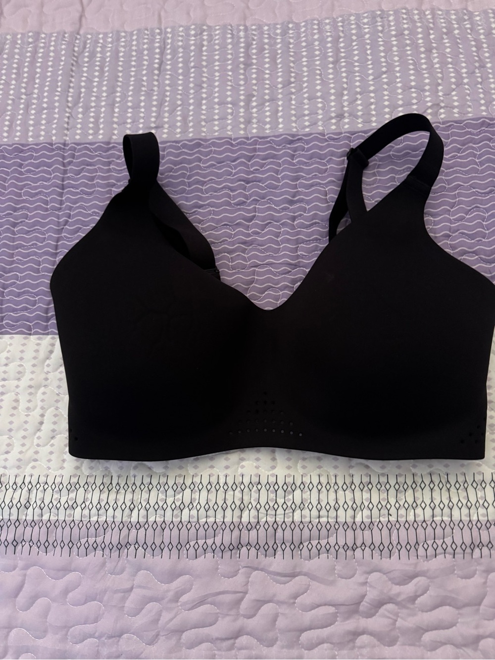 VSX Black Wireless Support Bra